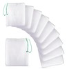 SunGrow Catappa Leaf Filter Bags, 10 Mesh Bags for Carbon