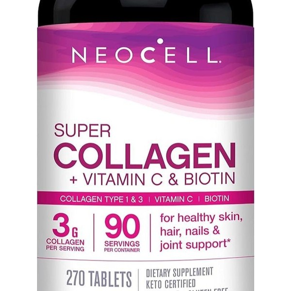 NeoCell Super Collagen With Vitamin C and Biotin, Skin, Hair