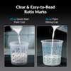 Disposable Paint Cups 20 oz, 40-Pack Paint Cups with Lids
