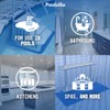 Poolzilla Swimming Pool Ladder Mat - 36" x 48" -