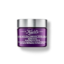 Kiehl's Super Multi-Corrective Face Cream, Crema Facial Hidratante Antienvejecimiento, Protección FPS 30, Reduce Líneas finas y Arrugas, Con Extracto de Haya y Hialuronato Sódico, 50 ml