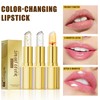 Lipstick - Color-Changing Lipstick: Transfer-Proof Formula with Gold Foil &