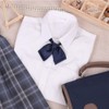 Mantieqingway Adjustable Pre-Tied Bow Tie for Women Girls Blouse Neck