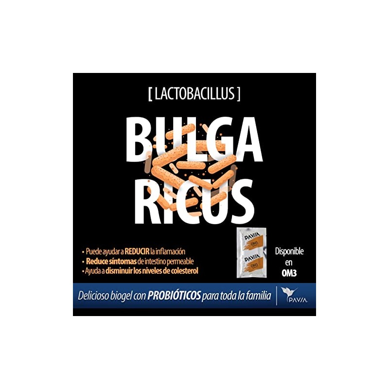 PAVIA Combo Nutricin DG FreeTX Omega 3 y AC Probiticos