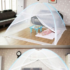 Single One-Touch Mosquito Net 120x200 for Bed, Kids' Room, Living Room 120X200