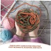 VILLFUL Fluffy Wool Yarn Roll for Knitting Blanket Hat DIY