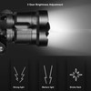 LED Headlamp High Power Adjustable Angle Telescopic Focus Waterproof Headlight
