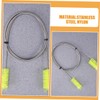 CHILDWEET 4pcs Flexible Drain Brush Double Ended Nylon Cleaning Tool