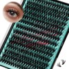 Wispy Eyelash Cluster Eyelash Extensions, 70D Cluster Eyelashes, Individual Eyelashes,