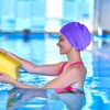 Purple Oversized Swimming Cap - English Long Bag, Extra Large