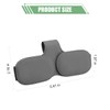 Sandfren Sunglasses Holders for Car Visor, Magnetic Leather Vehicle Glasses