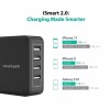 RAVPower 40W 4-Port USB Wall Charger 8A w Fast Charger