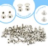 Ruidee 100Pcs/50Set Chicago Screws M5x12mm Book Binding Rivets Screw Posts