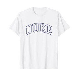 Duke vintage letter T-Shirt