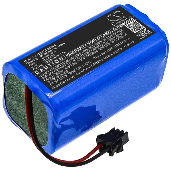 BORNMIO Replacement Battery for Tesvor X500 M1 X583 Simum 8