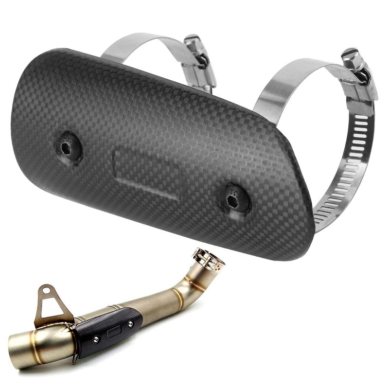 Exhaust Heat Protector, Exhaust Mid Pipe Shield, Exhaust Heat Guard,
