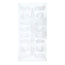 ScrapCooking - Ostern Schokoladenform - Backform für Schokolade - Professionelles Backzubehör - Fische Muscheln Fischform - Transparent - 6750