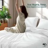NON Sticky cotton Cotton Bed Sheets 4 Piece Set 400