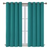 Deconovo Solid 52-inch x 63 inch Thermal Blackout Grommet Curtain