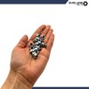 M6 Nyloc Steel Nuts, 6mm Self Locking Nuts with Nylon