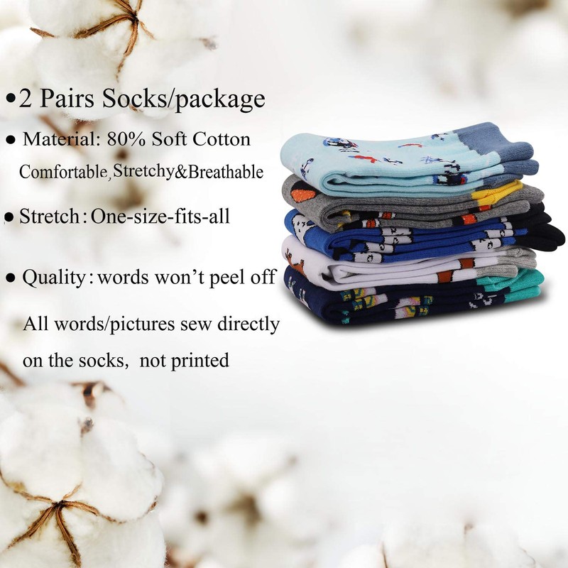 MBMSO Motorcycle Biker Socks 2 Pairs I Ride so I