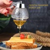 Honey Dispenser, Portable Acrylic Honey Jar Container, Honey, Syrup Container