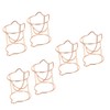 Beavorty 9pcs Cat Ear Makeup Sponge Holders Elegant Hollow Design