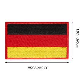 4 Pack Embroidered National Armband (Germany)