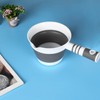Hopbucan 2 Pack Foldable Water Ladle, Collapsible Water Scoop Dipper,