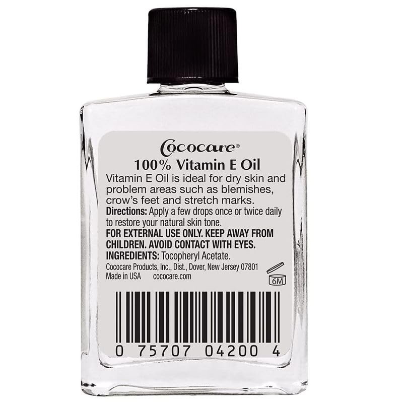 COCOCARE 100% Vitamin E Oil - Maximum Moisture for Dry