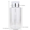 PANA Professional 10 oz. SILVER Chrome Lid No Wording Labeled