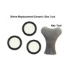 Custom Pro Universal Fogger 20 mm Replacement Disc Ceramic Membrane