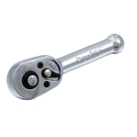 Pro-Auto 3/8"(9.5)DR.スタビーラチェットハンドル 105mm 1831040