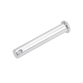 sourcing map Single Hole Clevis Pins - 10mm X 60mm Flat Head 304 Stainless Steel Link Hinge Pin
