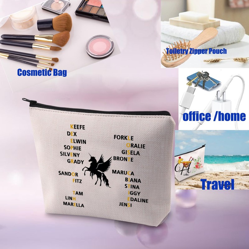 PXTIDY Kotlc Team Foster Kee-fe Inspired Book Gift Cosmetic Bag,