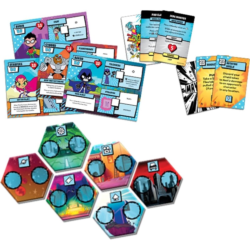 CMON Teen Titans Go! Mayhem Board Game | Strategy Game