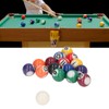 Mini Pool Ball, Complete 16 Balls Set with Cue Ball,