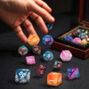 QMay DND Dice Sets - 6 X 7 Polyhedral Dice