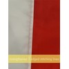 Embroidered Mexico Mexican Flag bandera mexicana 3x5FT -Double Stitched Sewn