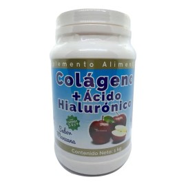 Colágeno Acido Hialurónico 1 Kg Manzana Pretty Bee Manzana                                                                                            