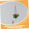 CAXUSD 2Pcs Iron Air Plant Holders Hanging Plant Shelves for