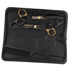 FOMIYES Hair Cutting Scissors Set Barber Scissors Professional Shears for Men Women Thinning Shears