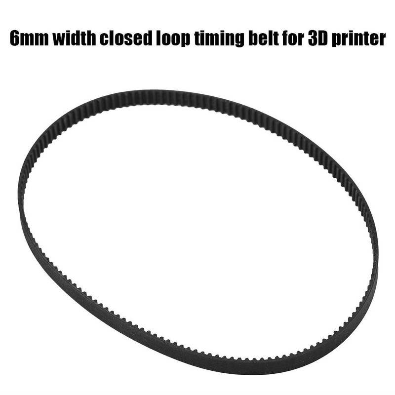 VBESTLIFE 6 mm Synchronous Timing Belt for Closed Timing Belts,