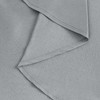 Zdada Grey Table Cloth 150x260cm(59x102Inch) Rectangular Polyester Tableclothes Washable Table