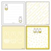 Green Flash Miffy Memo Pad Square Gold GMB-002