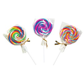 Raymond Geddes Swirl Pop Scented Erasers, Set of 24 (69751)