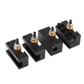 Quick Change Tool Holder, Steel Holder Quick Change Reamer High Rigid Lathe Tool Holder Quick Change Tool Holder for Mini Lathes