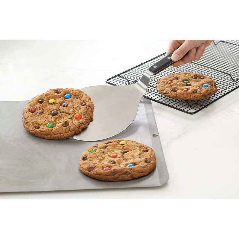 Fox Run Large Oversized Stainless Steel Turner, Cookie Spatula, 14.5-Inch