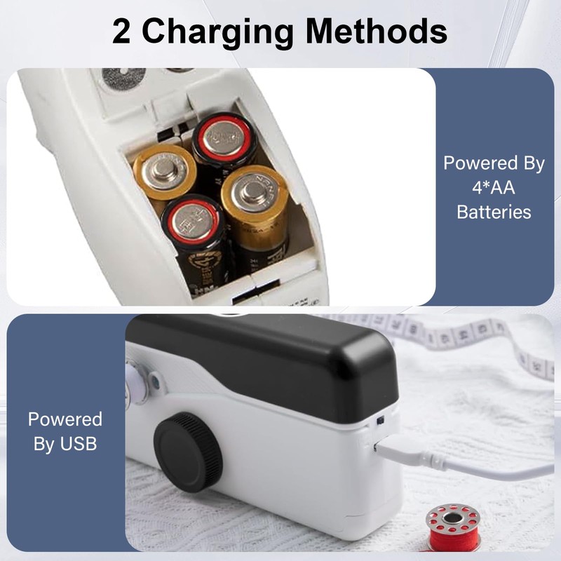 Mini Electric Hand Sewing Machine - Robofun S3 Portable Electric