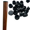 20Pcs Plastic Plug Insert Tubing Post End Caps Chair Leg